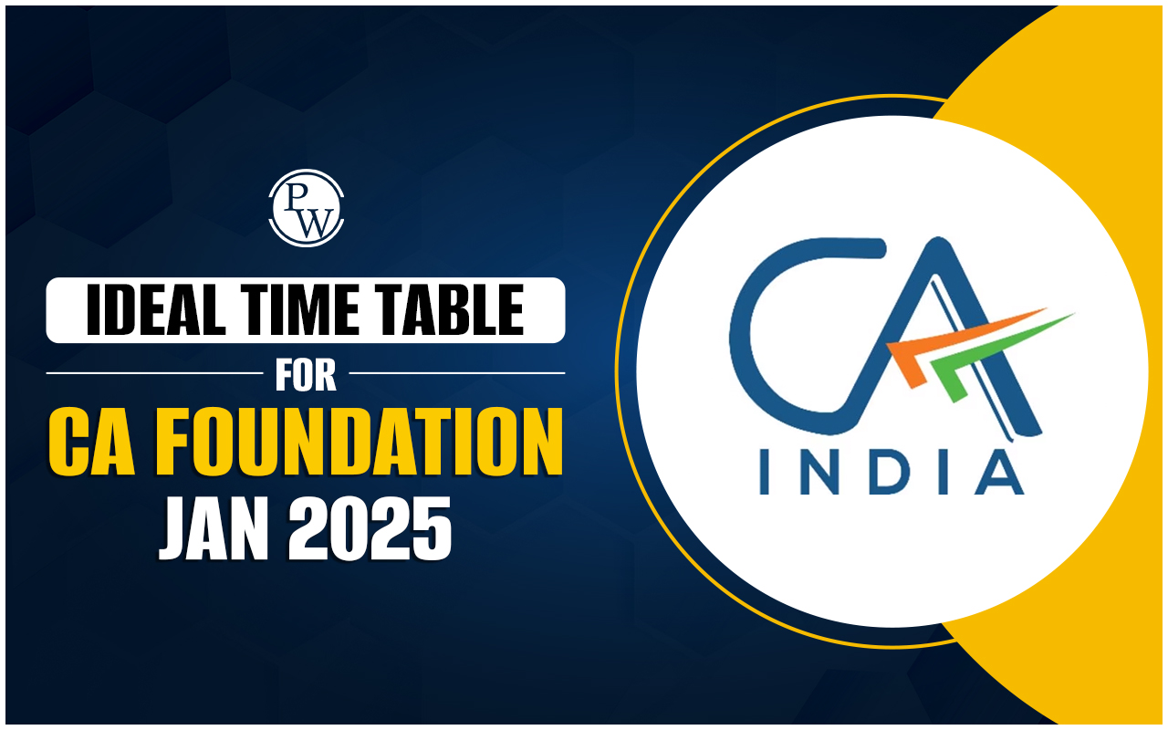 CA Foundation Jan 2025 Time Table