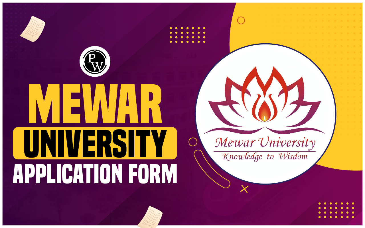 Mewar University Application Form 2024