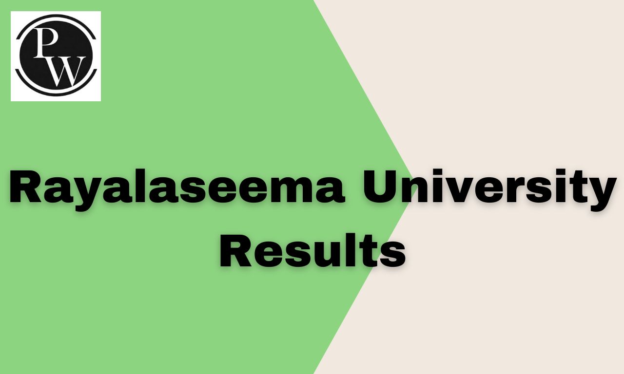 Rayalaseema University Results 2023