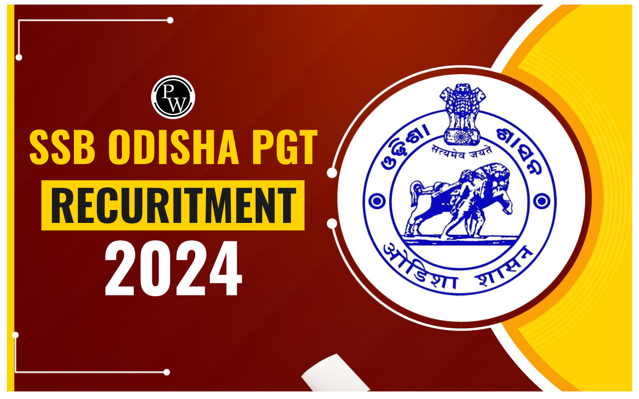 SSB Odisha PGT Recruitment 2024