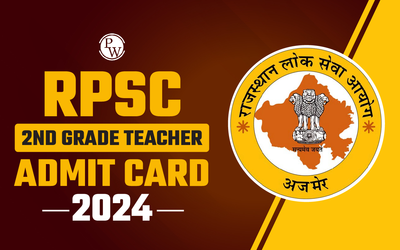 RPSC 2nd Grade Teacher Admit Card 2024