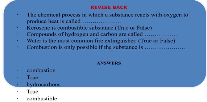 Combustion and flame
