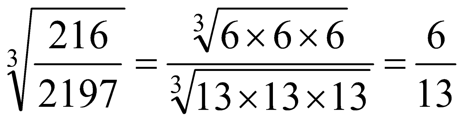 Cubes and Cube Root 