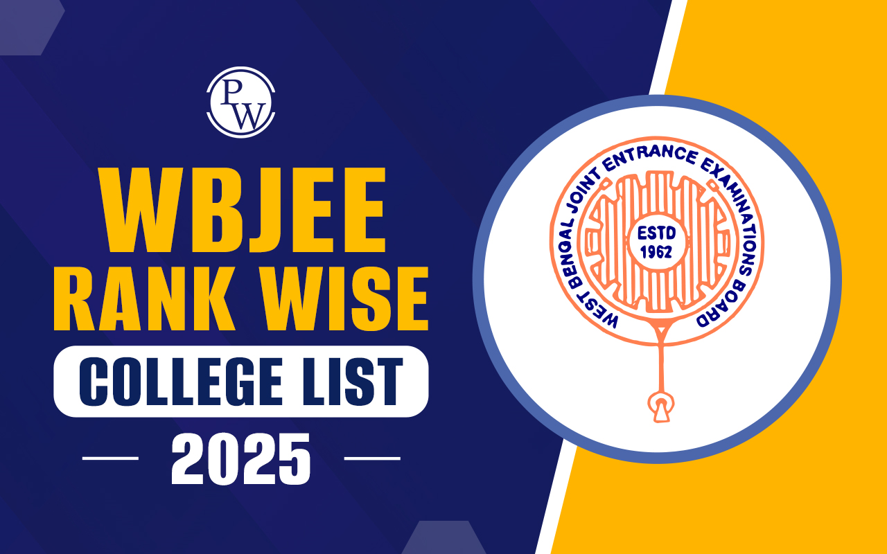 WBJEE Rank Wise College List 2025