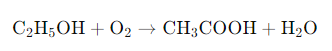 Acetic Acid Fermentation 