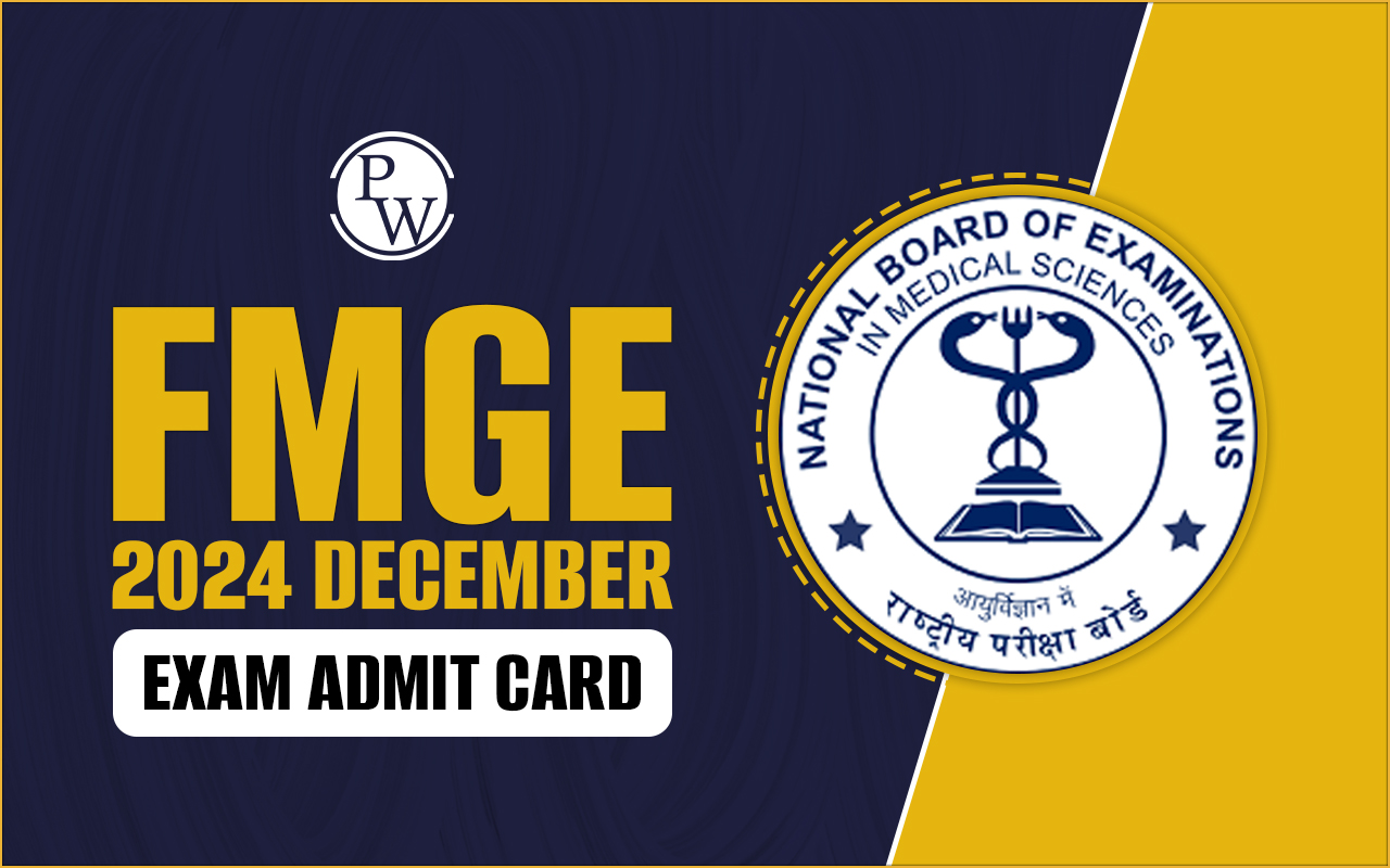 FMGE Admit Card 2024