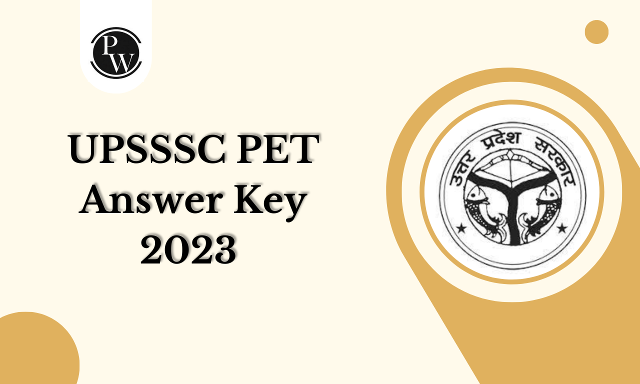 UPSSSC PET Answer Key 2023