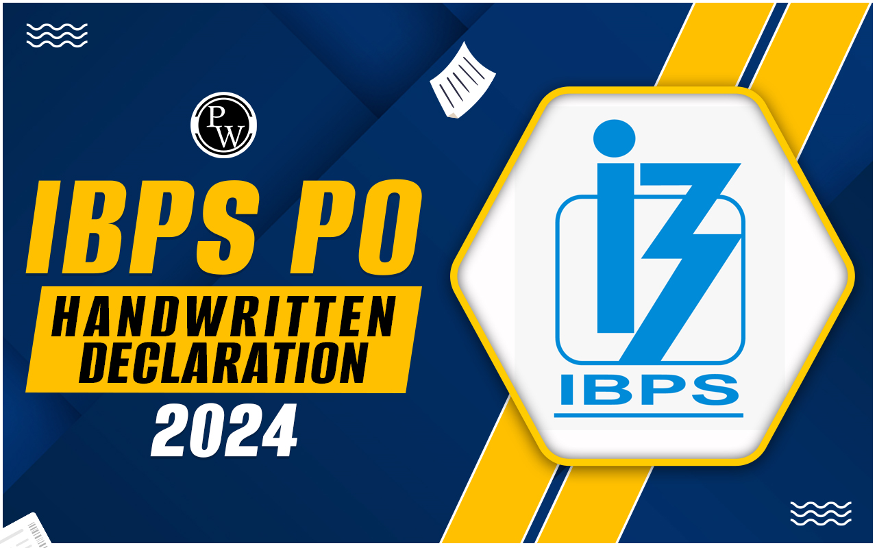 IBPS PO Handwritten Declaration