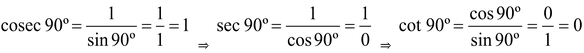 Trigonometric Ratios Of Some Specific Angles