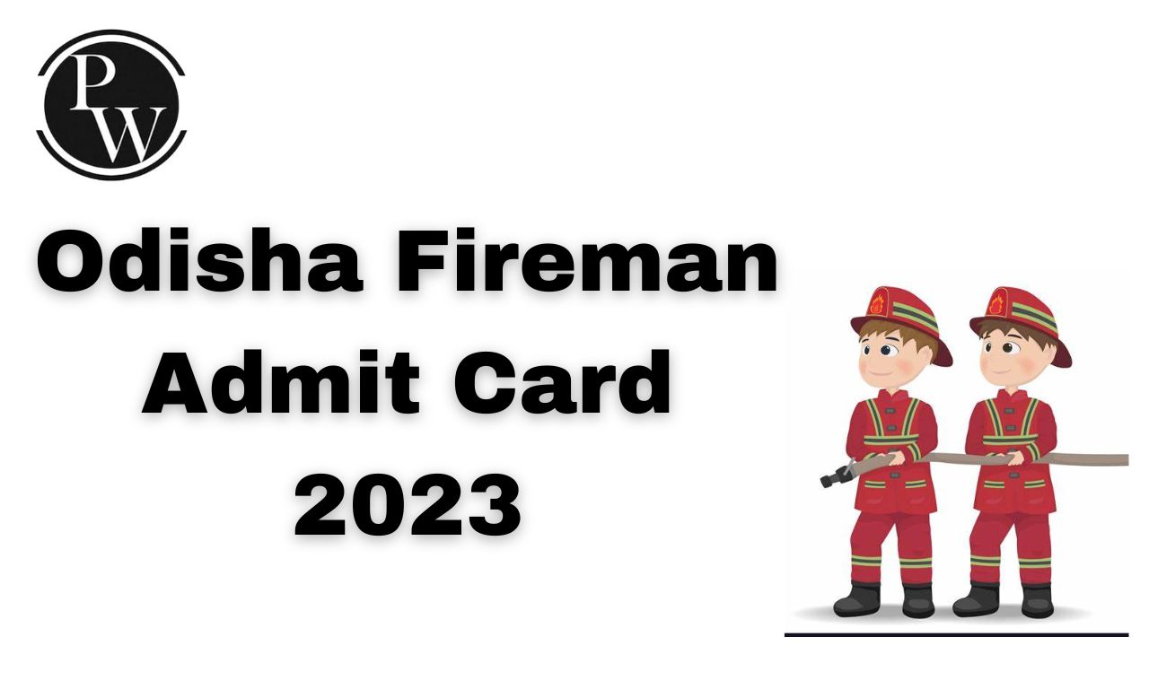 Odisha Fireman Admit Card 2023
