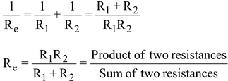Combination of Resistors