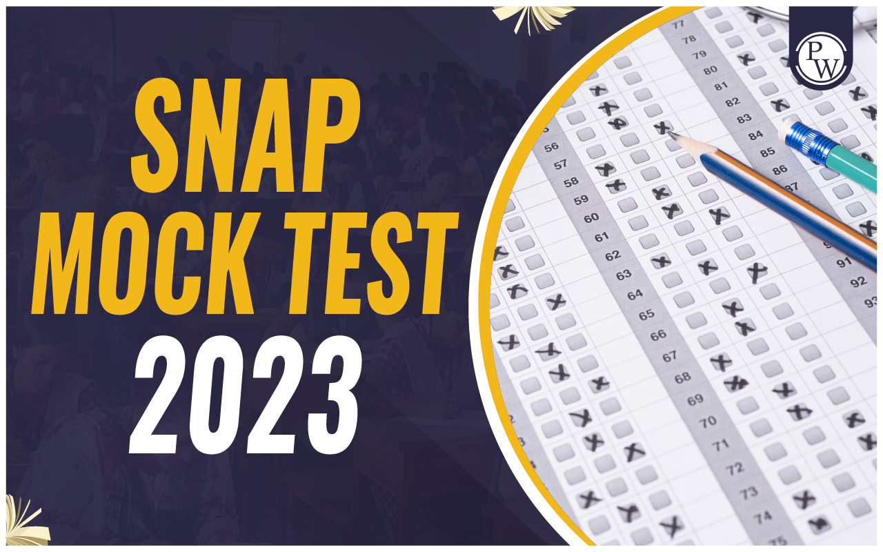 SNAP Mock Test 2023