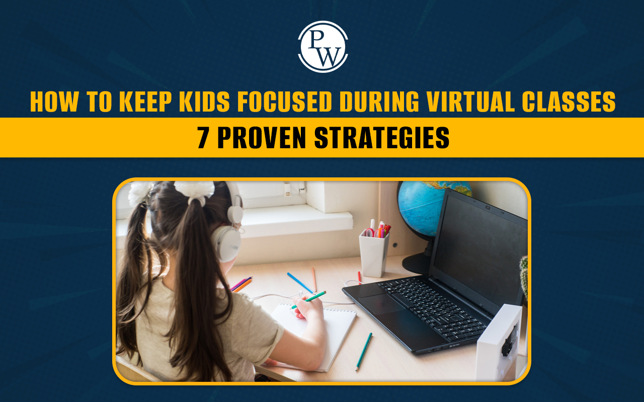 Kids Focused During Virtual Classes