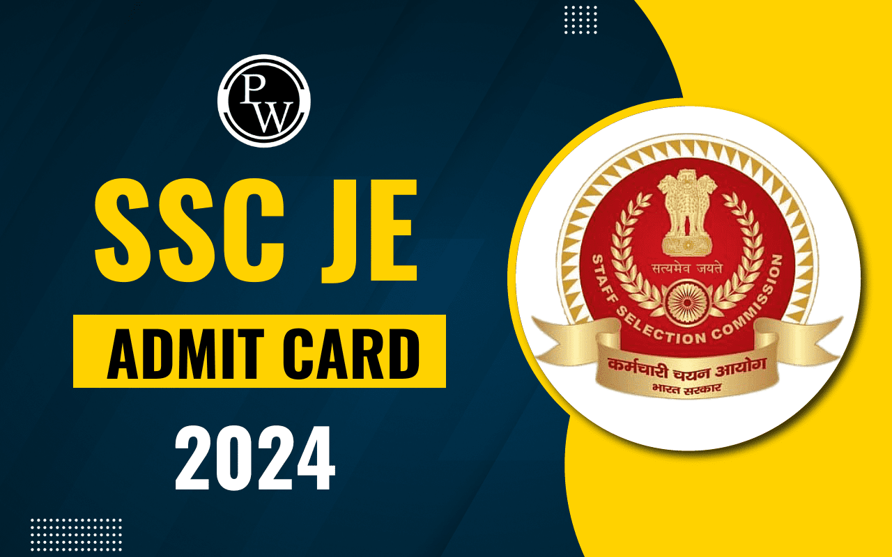 SSC JE Admit Card 2024