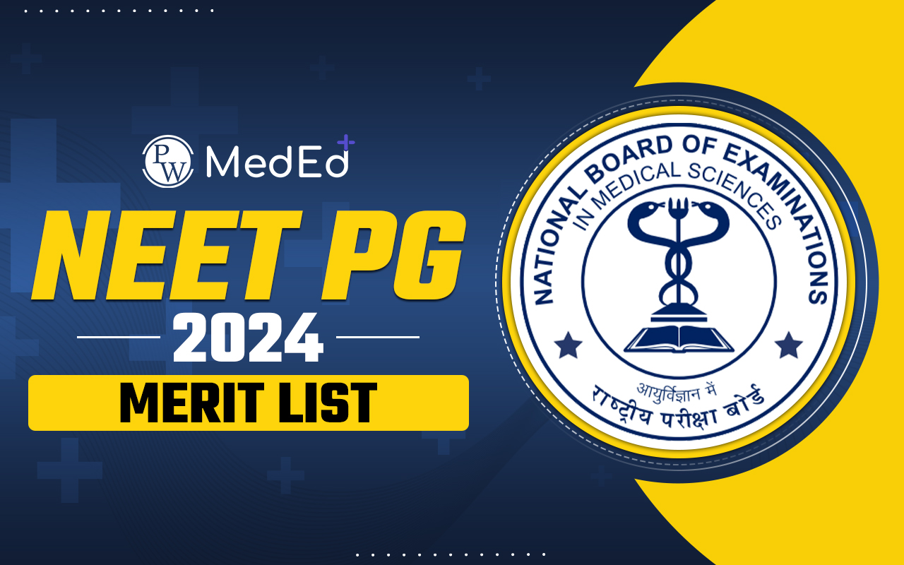NEET PG 2024 Merit List