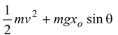 conservation of mechnical energy