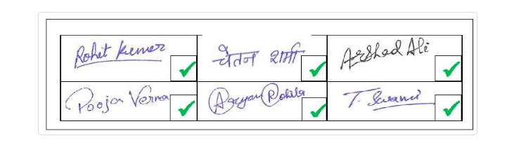 IIT JAM 2025 Samples of Acceptable Photographs
