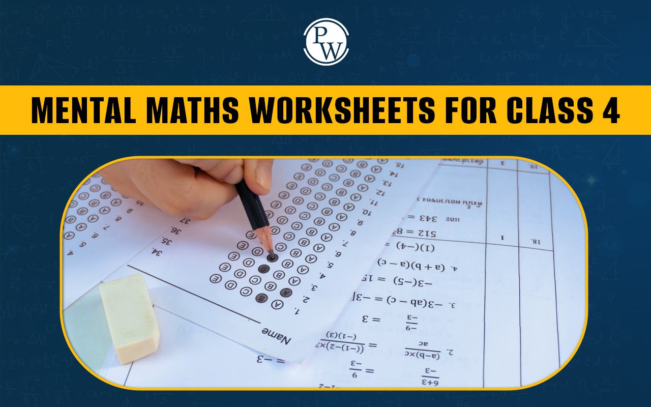 Mental Maths Worksheets for Class 4