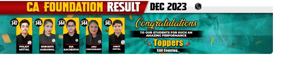 PW CA Foundation Toppers