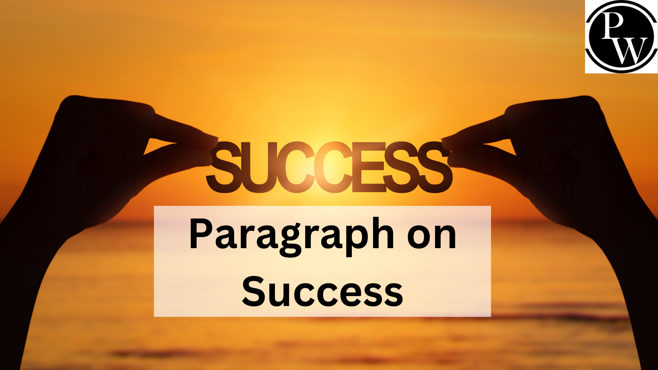 Paragraph On Success