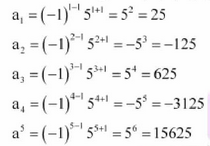 chapter 9-Sequences And Series  Exercise 9.1