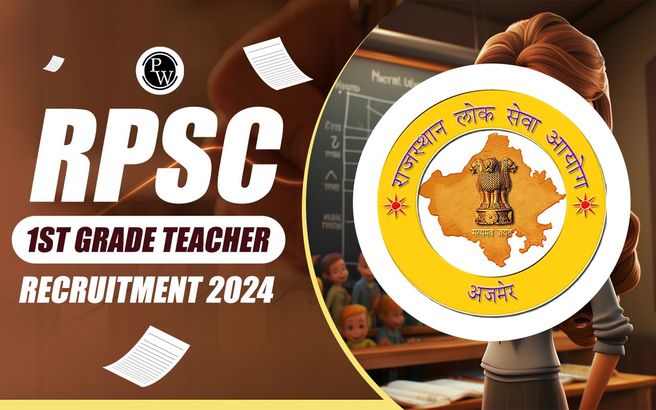 RPSC 1st Grade Teacher Recruitment 2024