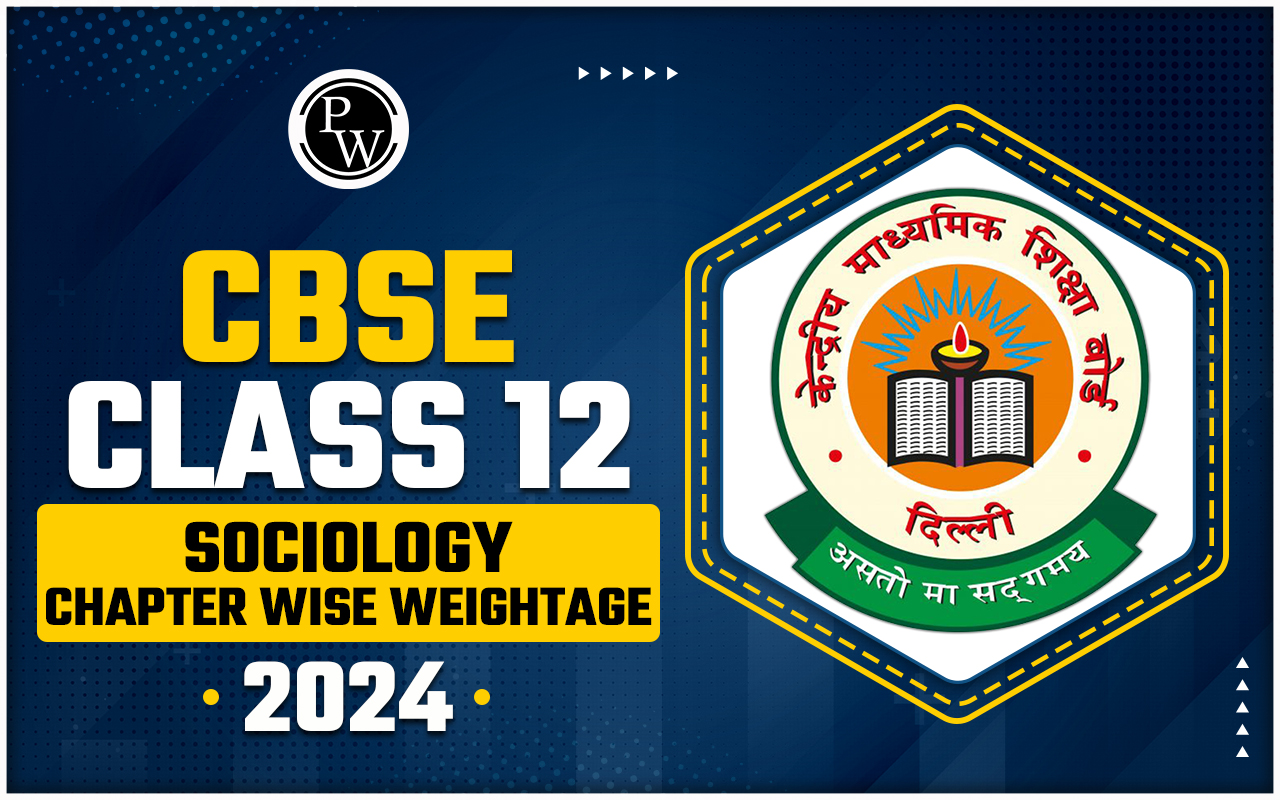CBSE Class 12 Sociology Chapter Wise Weightage 2024