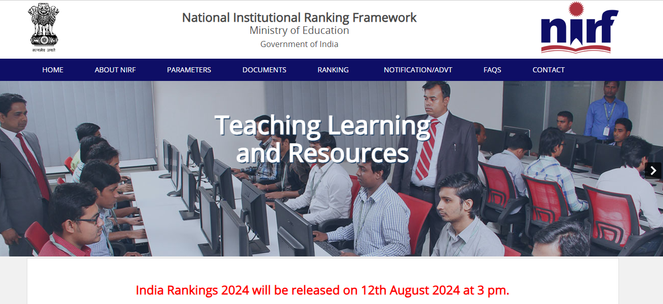 NIRF Rankings 2024 OUT on August 12