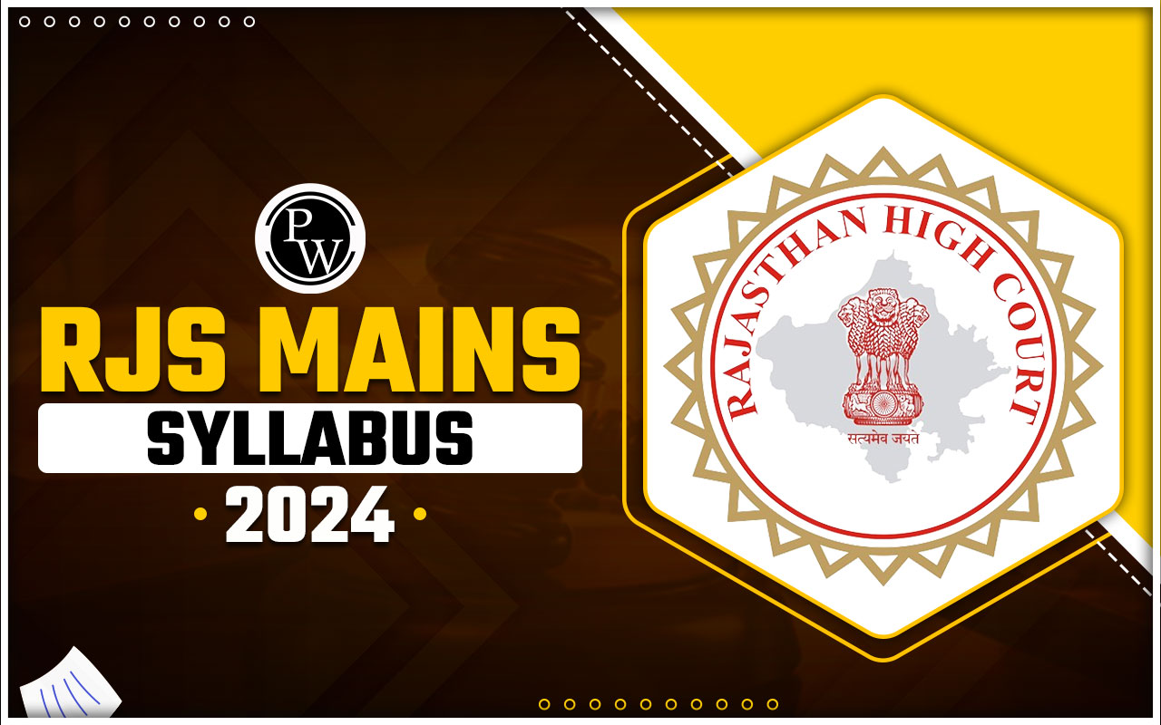 RJS Mains Syllabus 2024