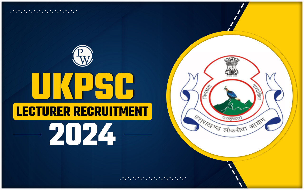 UKPSC Lecturer Recruitment 2024