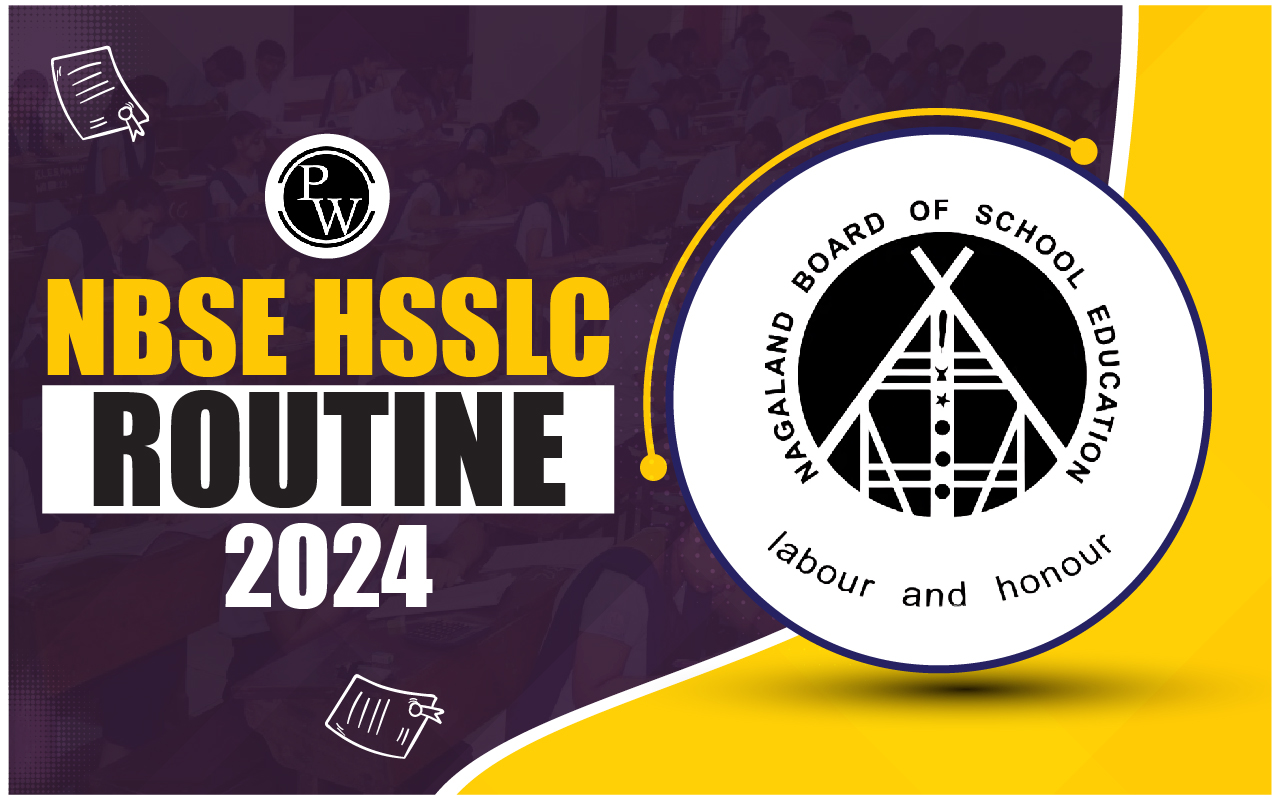 NBSE HSSLC Routine 2024