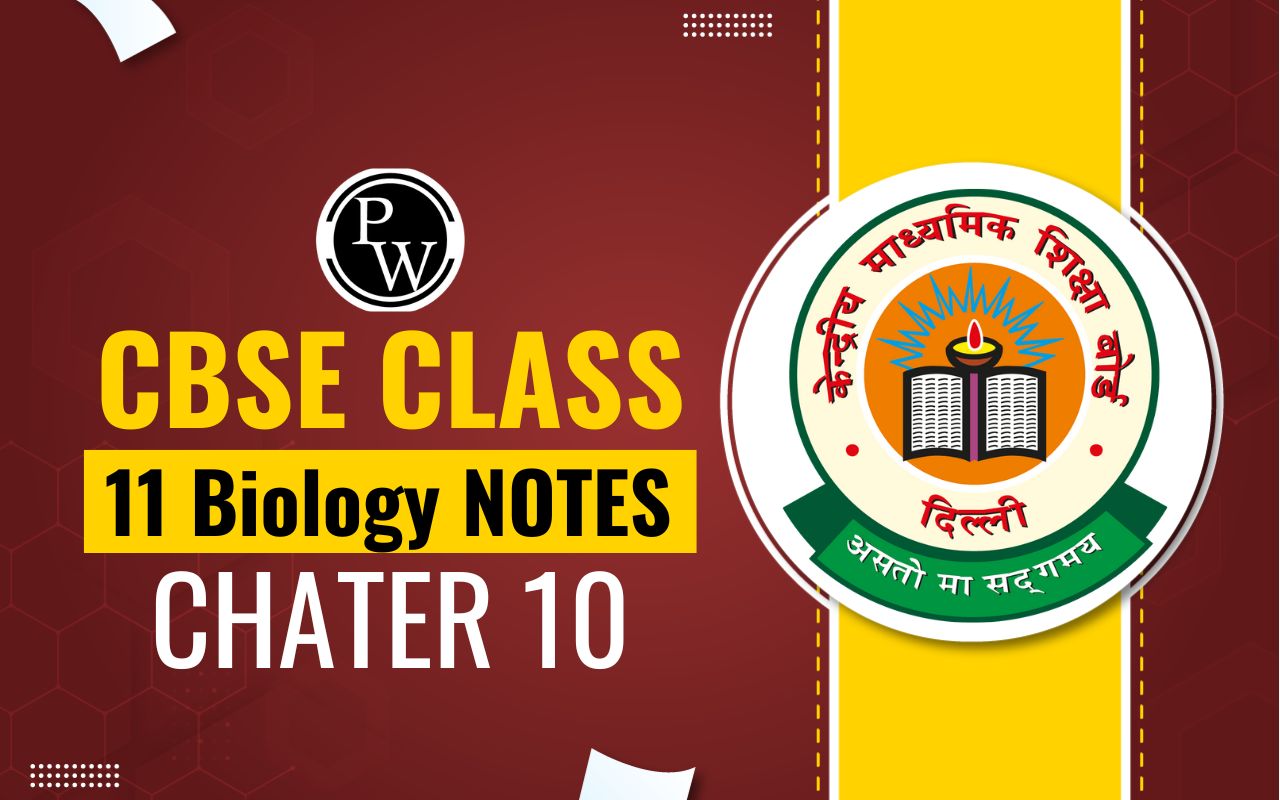 CBSE Class 11 Biology Notes Chapter 10