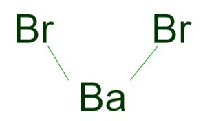Barium Bromide Formula Structure