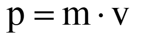 Linear momentum formula