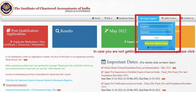 CA Registration 2023