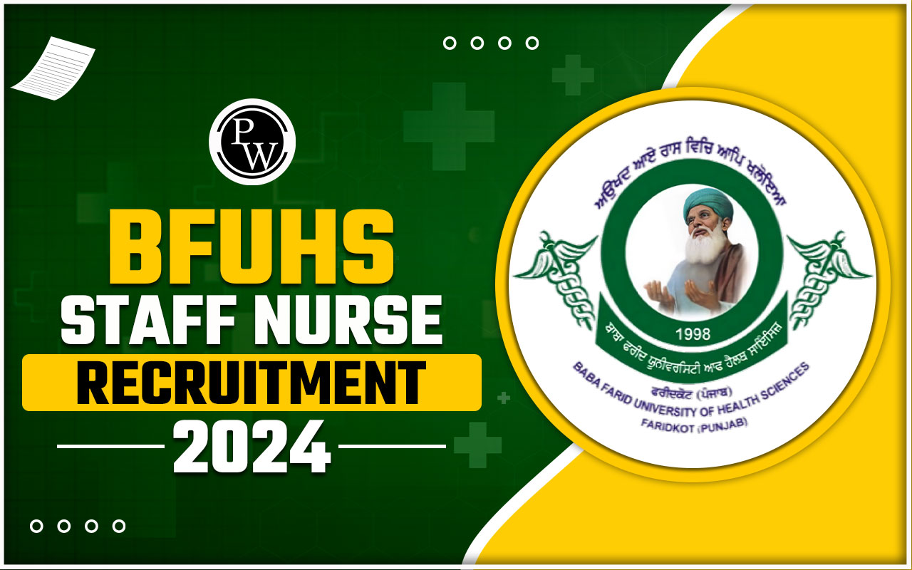 BFUHS Staff Nurse Recruitment 2024