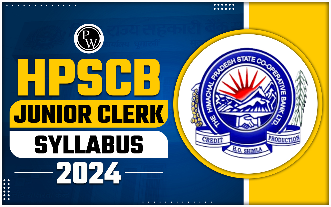 HPSCB Junior Clerk Syllabus 2024