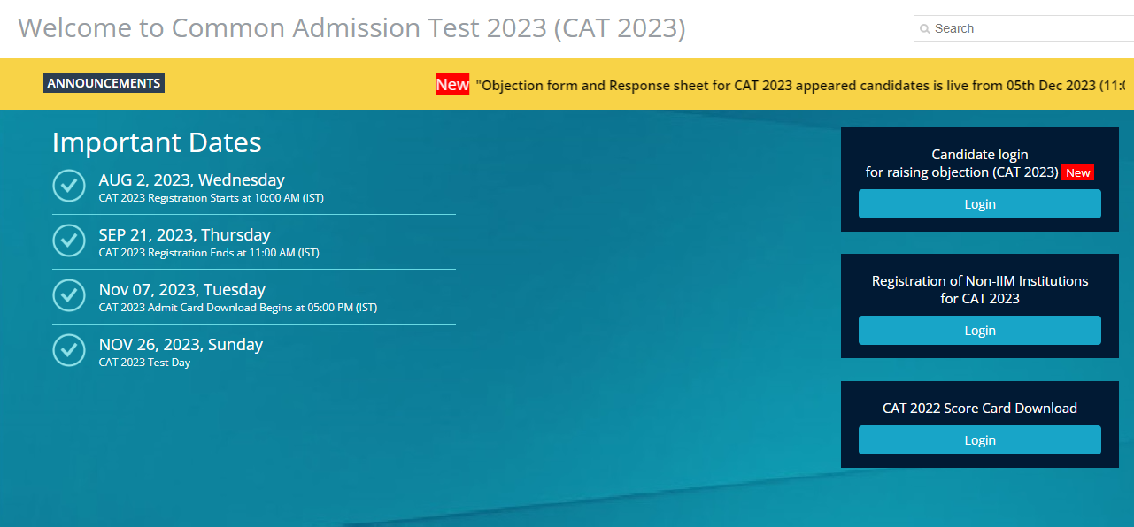 CAT exam analysis 2023
