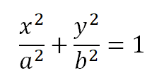 Standard Form Formula Ellipse