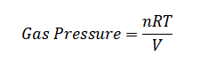 Ideal Gas Pressure Formula