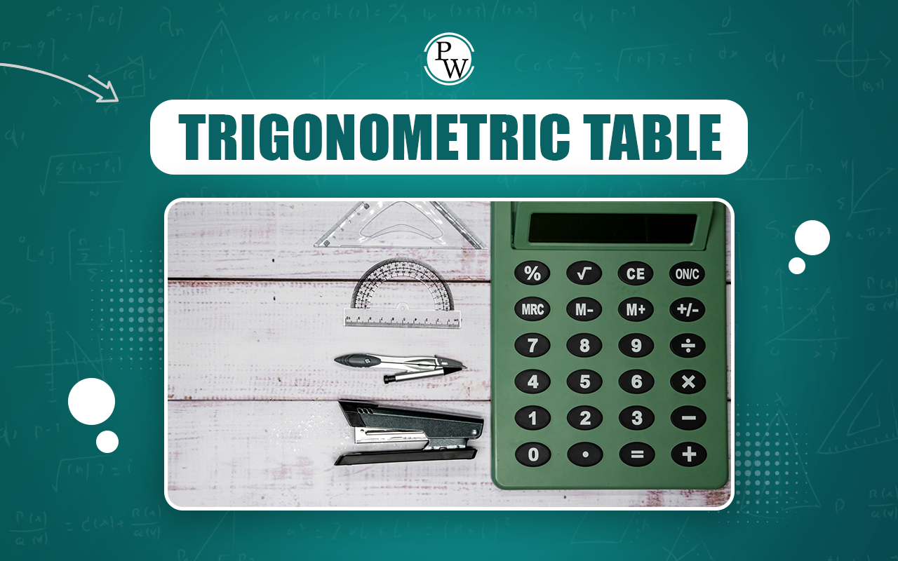 Trigonometric Table