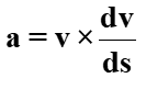 Acceleration formula