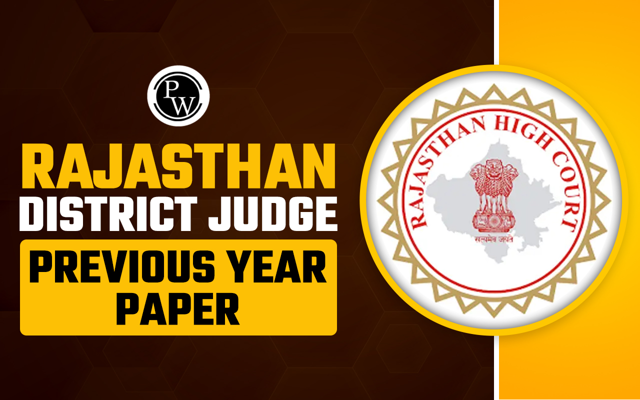 Rajasthan District Judge Previous Year Paper