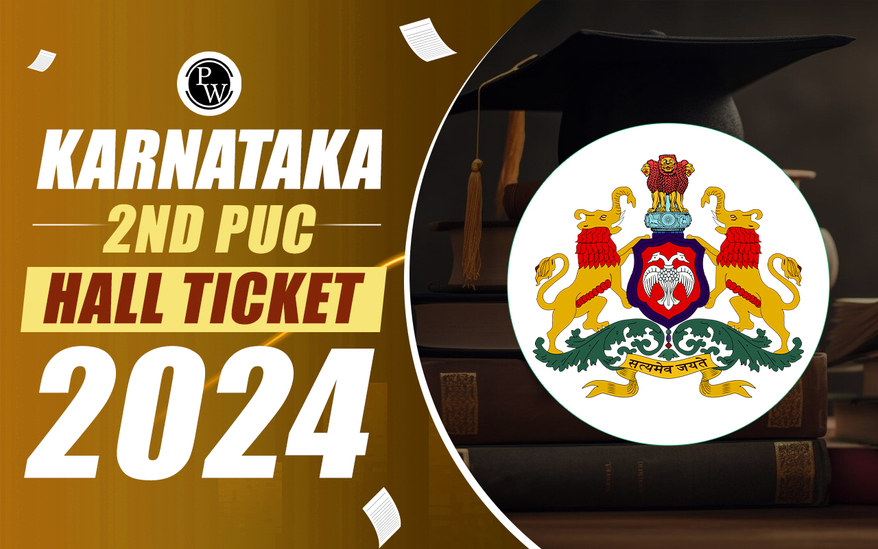 Karnataka 2nd PUC Hall Ticket 2024