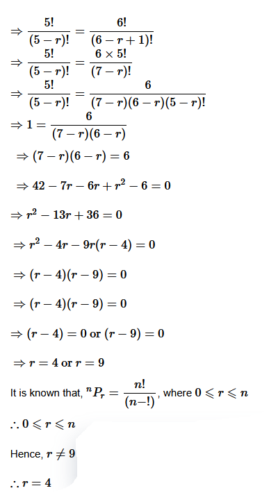 NCERT Solutions for Class 11 Maths chapter 7-Permutation And Combination  Exercise 7.3