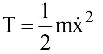 Kinetic energy of the block 