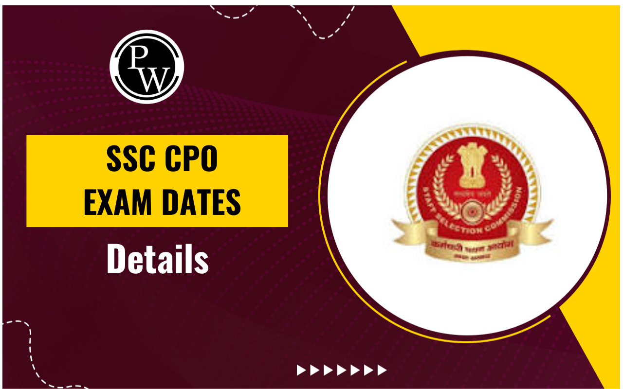 SSC CPO Exam Date