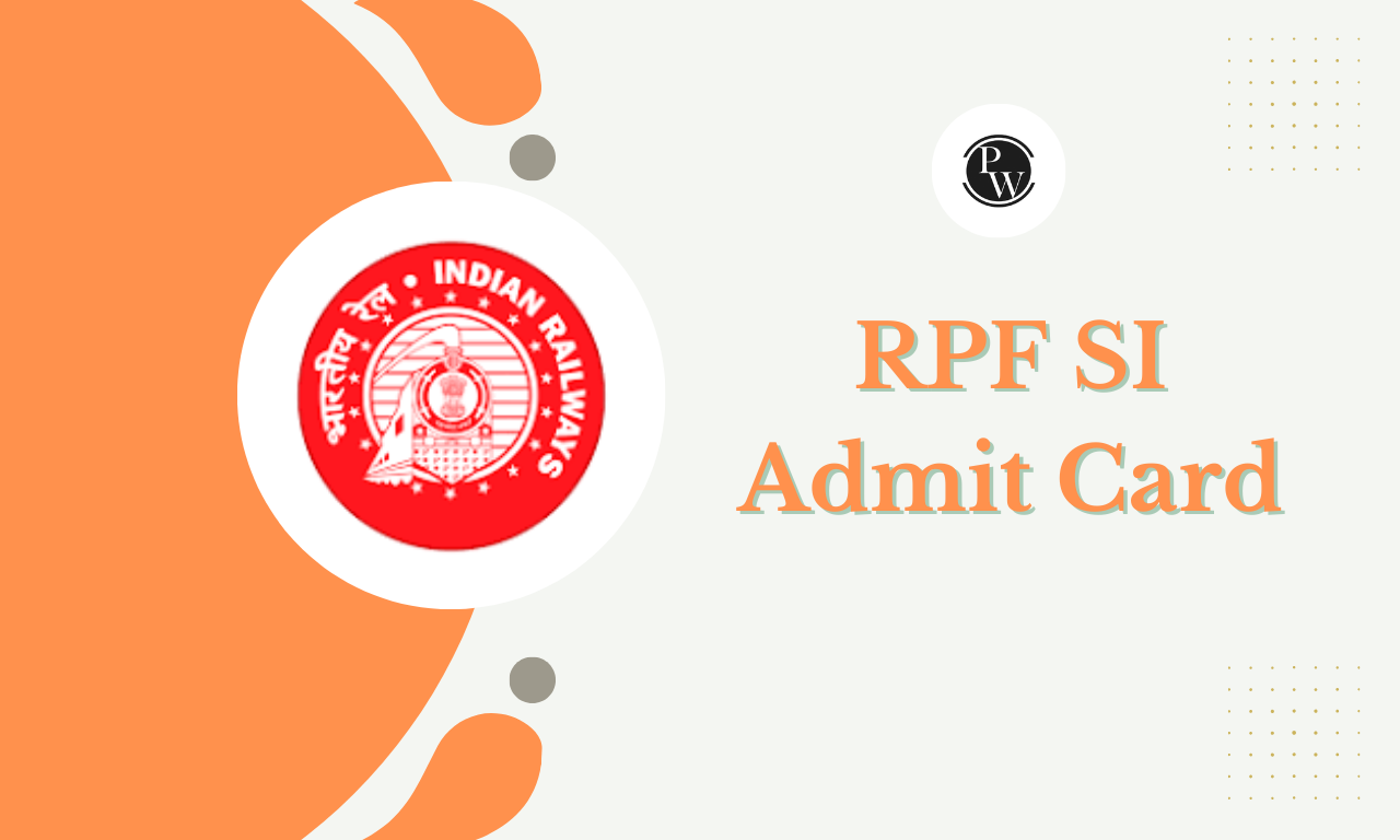 RPF SI Admit Card 2024