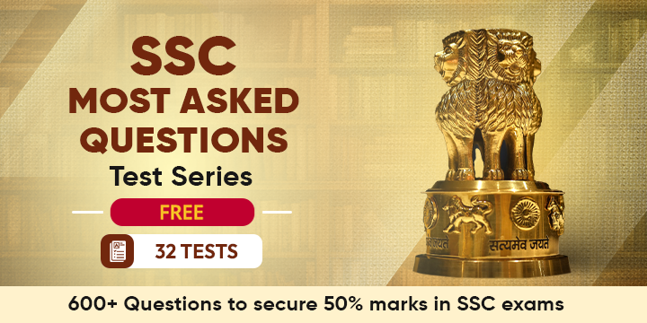 SSC Most Asked Questions FREE Test Series
