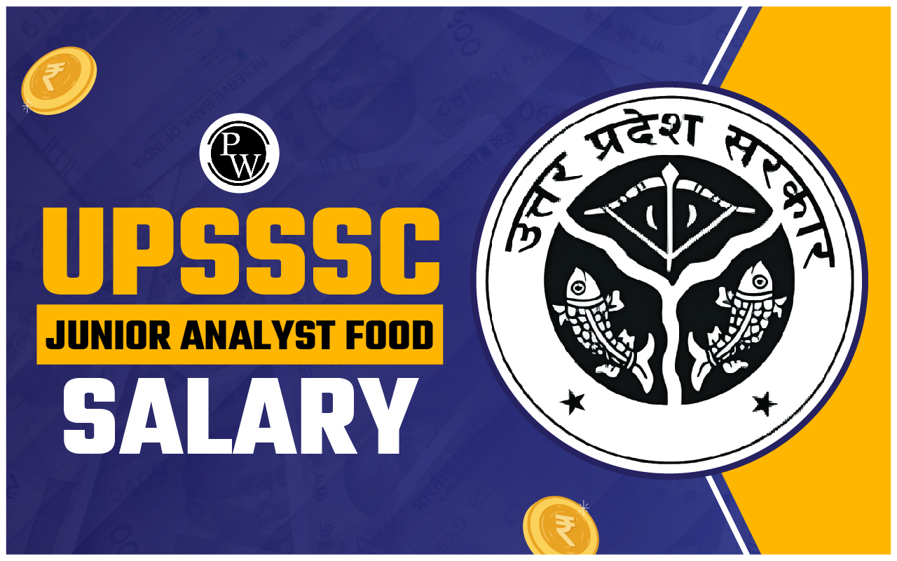 UPSSSC Junior Analyst Food Salary 2024